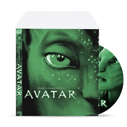 Biologiskt nedbrytbar Blu-Ray-ficka - plats för omslag - 50 st.